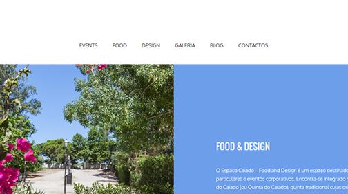 Food and Design - Espaço Caiado - Food & Design