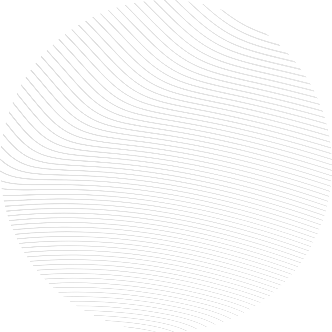 A layout detail, multiple parallel lines inside a circle;